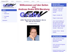 Tablet Screenshot of grabs-edv.com